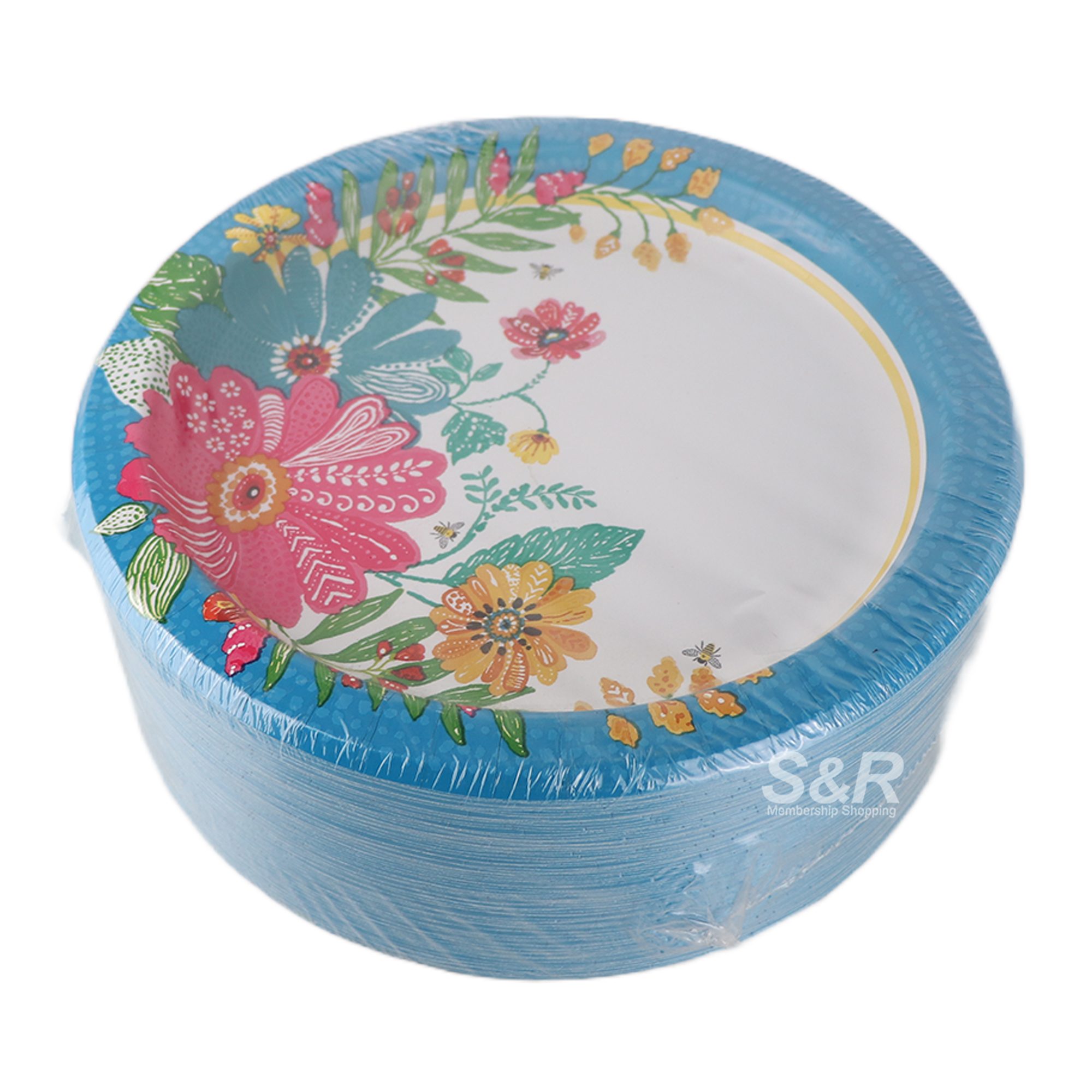 Member's Mark Spring Paper Plates 85pcs